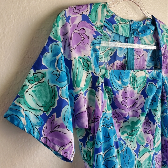 💝Gorgeous Vintage Floral Dress - Picture 6 of 10